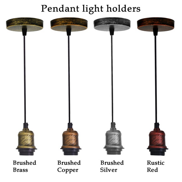 Ceiling Lamp Pendant Light Fitting Metal Lamp Holder E27~1128