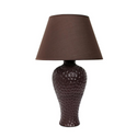 Textured Stucco Curvy Ceramic Table Lamp