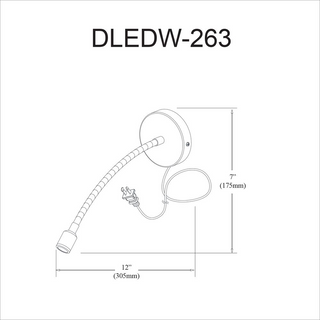 3W Wall Lamp, MB