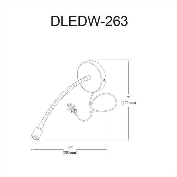 3W Wall Lamp, MB