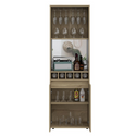 Dallas Bar Cabinet Light Oak