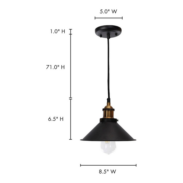 Renata Pendant Lamp Black