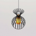 Modern Indoor Black Metal Wire Cage Lamp Shade~4762