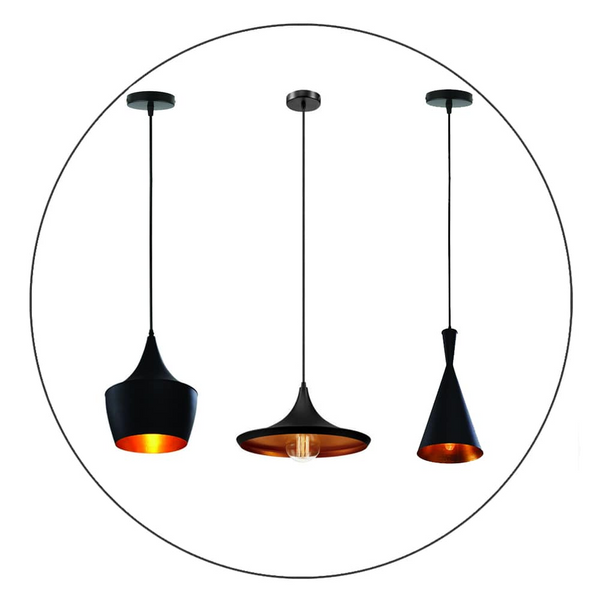 Retro industrial hanging lamp pendant lamp bar lampshade lamp E27 black new~2185