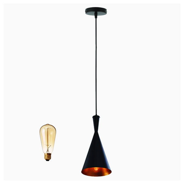 Retro industrial hanging lamp pendant lamp bar lampshade lamp E27 black new~2185