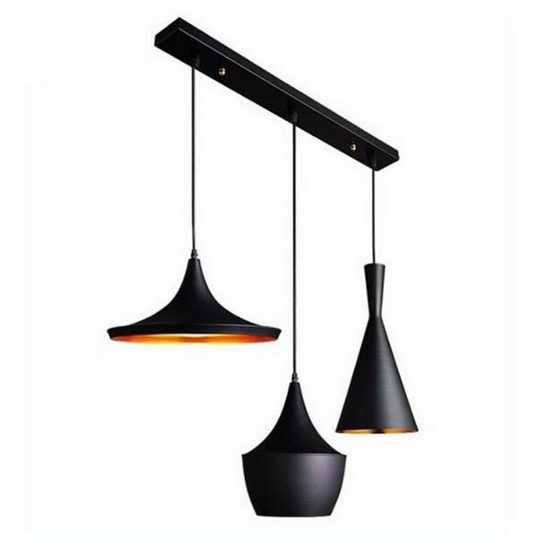 Retro industrial hanging lamp pendant lamp bar lampshade lamp E27 black new~2185