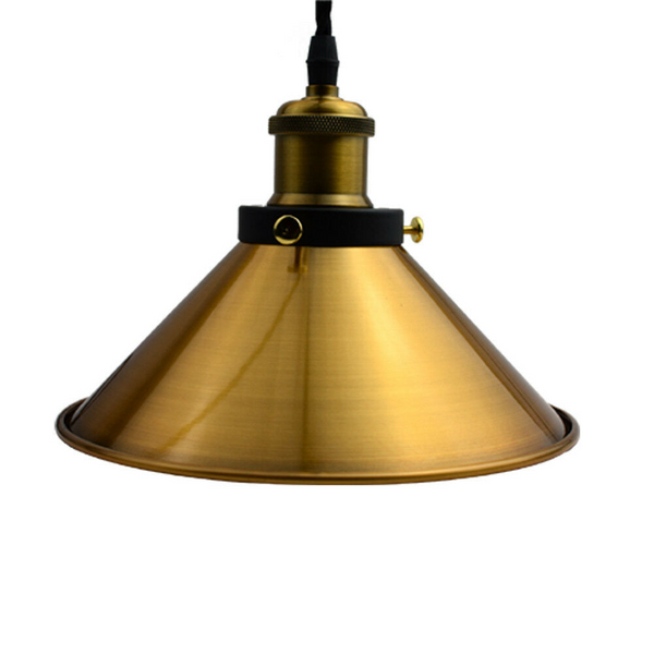 Vintage Modern Yellow Brass Ceiling Lamp Shades~3204