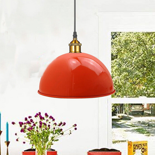 Retro Orange Ceiling Wall Lamp Shade Pendant Light~4966