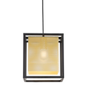 Yves Ceiling Lamp Gold & Black
