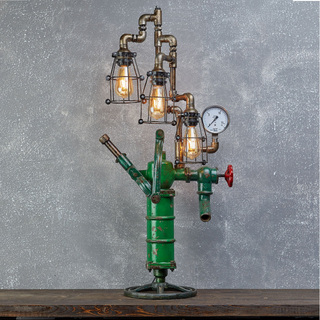 Short Spectacular Water Pump Lamp