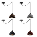 Single Ceiling Pendant Lamp Shade Swag Hanging Light~5055