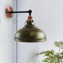 Metal Curvy Brushed Industrial Wall Mounted Wall Lamp Light~3459