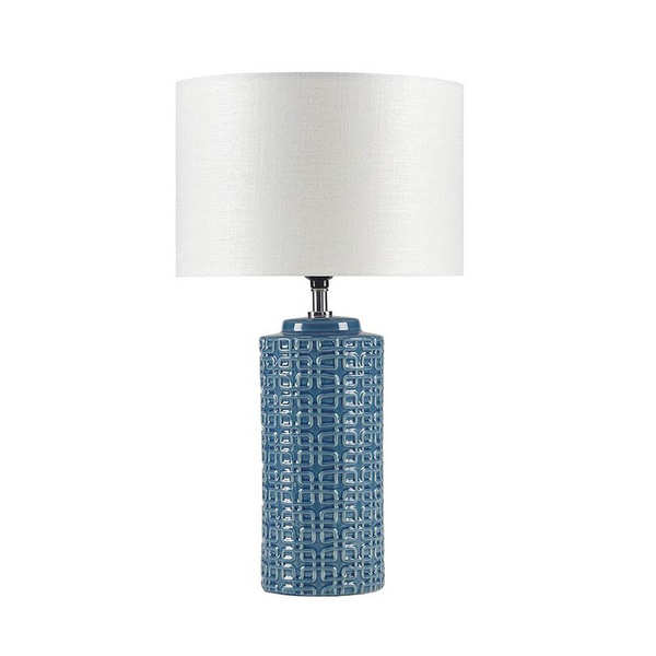 Geometric Ceramic Table Lamp