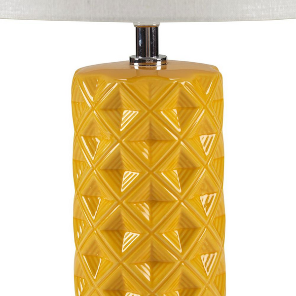 Geometric Ceramic Table Lamp