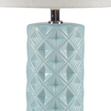 Geometric Ceramic Table Lamp