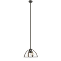 IRONCLAD Industrial 3 Light  Rubbed Bronze Ceiling Pendant 16