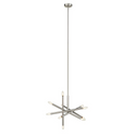 ADALYNN Transitional 10 Light Brushed Nickel Ceiling Pendant 19