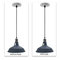 Industrial Barn Pendant Light Black Hanging Light Fixture Kitchen~1093