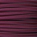 18 Gauge 3 Conductor Round Cloth Covered Wire Braided Light Cord Burgundy~1356